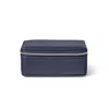 Aspinal Of London Medium Travel Jewellery Case In Blue