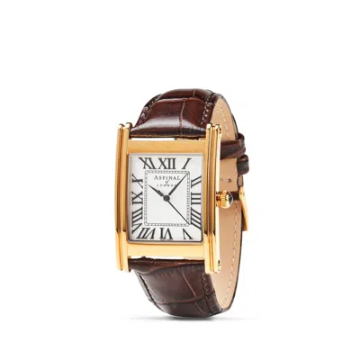 Aspinal Of London Men's Mayfair Watch In Brown