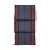 Aspinal Of London Men's Striped Merino Wool Scarf