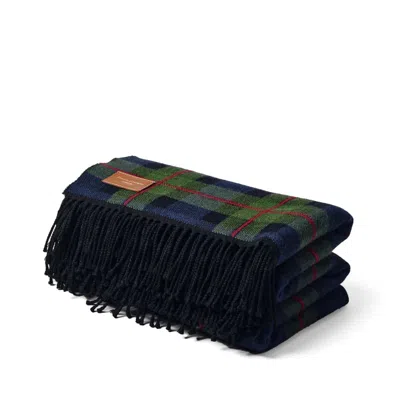 Aspinal Of London Merino Wool Tartan Throw