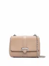 Aspinal Of London Lottie Small Pebbled Bag In Nude