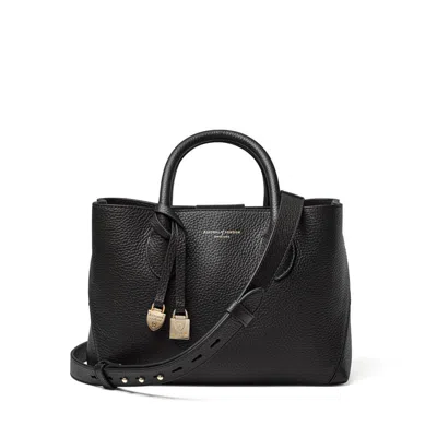 Aspinal Of London Midi London Tote In Black