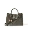 Aspinal Of London Midi London Tote In Green
