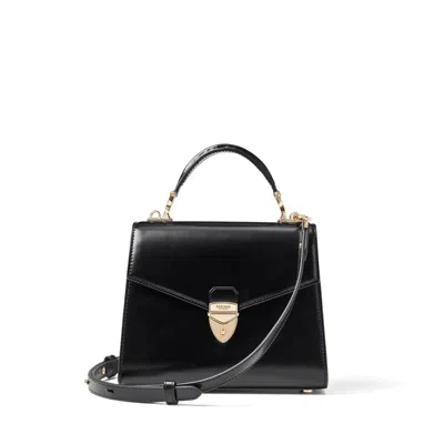 Aspinal Of London Midi Mayfair 2 In Black