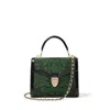 Aspinal Of London Midi Mayfair Emerald Rose Damask In Green
