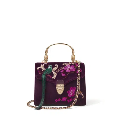 Aspinal Of London Midi Mayfair In Purple