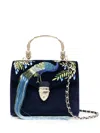Aspinal Of London Medium Mayfair Peacock Tote Bag In 蓝色