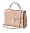 Aspinal Of London Midi Mayfair Top-handle Bag In Neutral