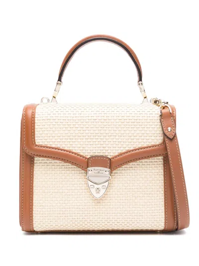 Aspinal Of London Midi Mayfair Tote Bag In Neutrals