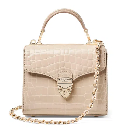 ASPINAL OF LONDON MINI MAYFAIR TOP-HANDLE BAG