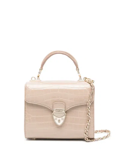 ASPINAL OF LONDON MINI MAYFAIR TOP-HANDLE BAG
