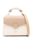 Aspinal Of London Mini Mayfair Leather Tote Bag In Neutrals