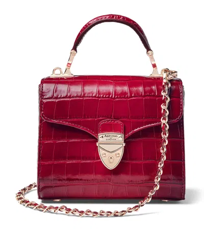 ASPINAL OF LONDON MINI MAYFAIR TOP-HANDLE BAG