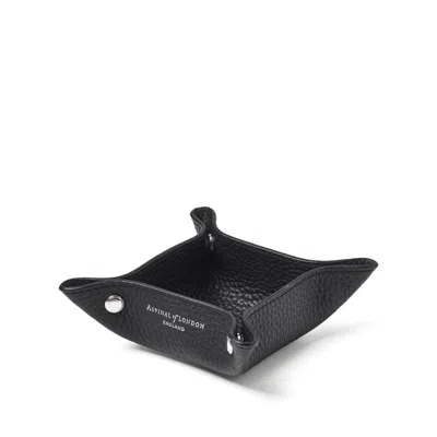 Aspinal Of London Mini Soft Tidy Tray In Black