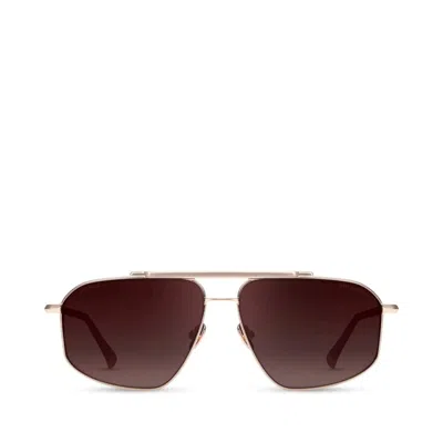 Aspinal Of London Monte Carlo Women's Sunglasses In Brown