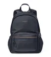 Aspinal Of London Nylon Backpack In Blue