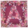 Aspinal Of London Ombre 'a' Floral Silk Scarf