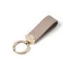 Aspinal Of London Oval Loop Keyring In Neutral