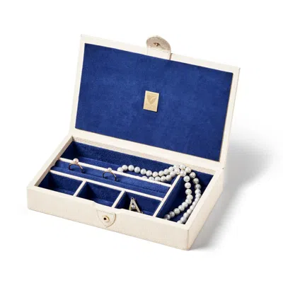 Aspinal Of London Paris Jewellery Box In White