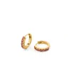 Aspinal Of London Pave Huggie Earrings