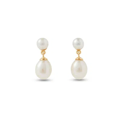 Aspinal Of London Pearl Dropper Earrings