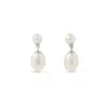 Aspinal Of London Pearl Dropper Earrings