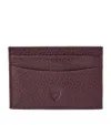 Aspinal Of London Pebbled Leather Slim Card Holder