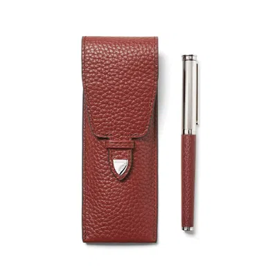 Aspinal Of London Pen Set Collection In Red