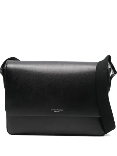 ASPINAL OF LONDON POSTMAN MESSENGER BAG