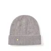 Aspinal Of London Pure Cashmere Beanie Hat In Gray