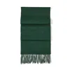 Aspinal Of London Pure Cashmere Scarf In Green