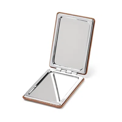 Aspinal Of London Purse Mirror In Brown