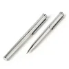 Aspinal Of London Regent Pen & Pencil Set In Silver