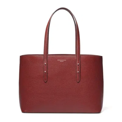 Aspinal Of London Regent Tote In Red