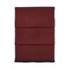 Aspinal Of London Reversible Merino Wool Scarf