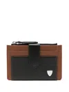 Aspinal Of London Rfid Saffiano Cardholder In Black