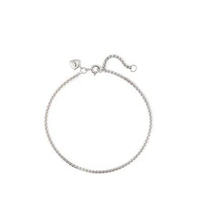 Aspinal Of London Rounded Box Chain Bracelet