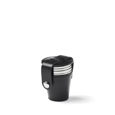 Aspinal Of London Shot Cups In Black