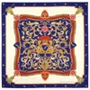 Aspinal Of London Signature Shield Silk Scarf