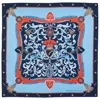 Aspinal Of London Signature Shield Silk Scarf