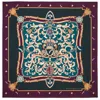 Aspinal Of London Signature Shield Silk Scarf In Multi