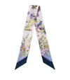 Aspinal Of London Silk Edwardian Garden Twilly
