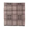 Aspinal Of London Silk Tartan Stole In Pink