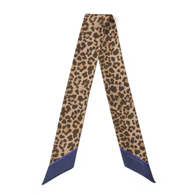 Aspinal Of London Skinny Silk Scarf