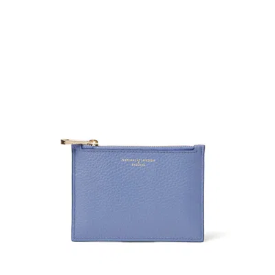 Aspinal Of London Small Essential Flat Pouch In Pink