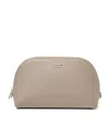 Aspinal Of London Small Leather Cosmetic Case In Neutral