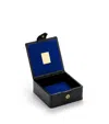Aspinal Of London Small Leather Stud Box In Black