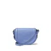 Aspinal Of London Small Stella Satchel Crossbody In Blue