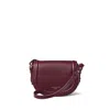 Aspinal Of London Small Stella Satchel Crossbody In Red