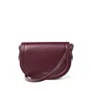 Aspinal Of London Stella Satchel Crossbody In Red